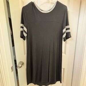 Black T-shirt Dress